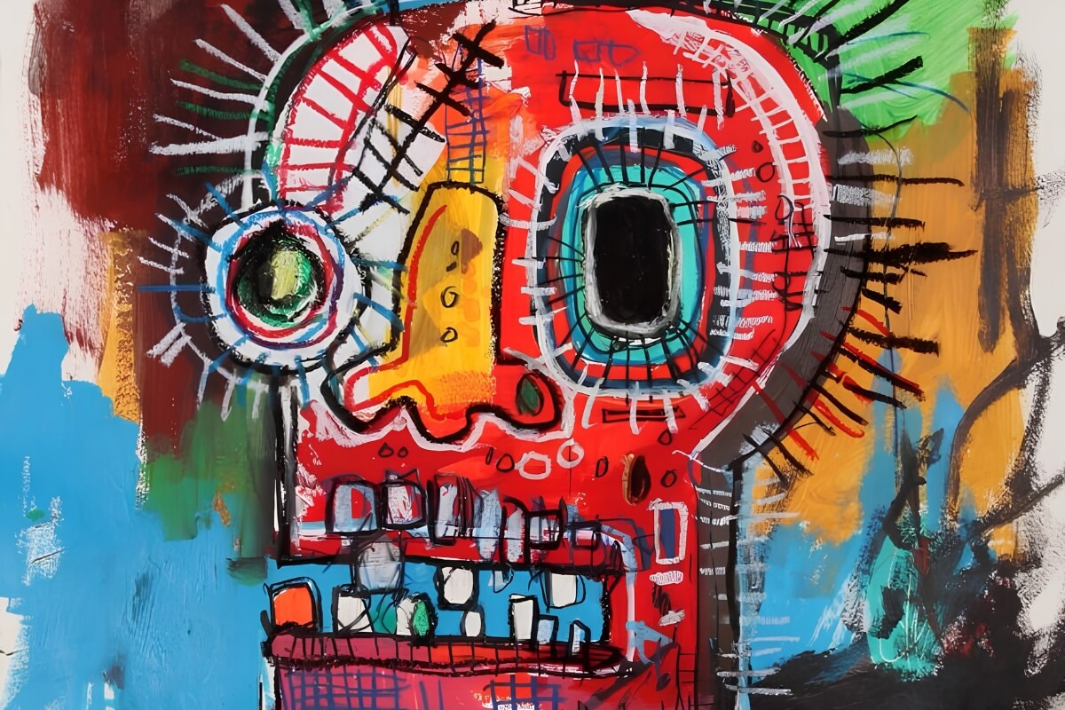 Basquiat painting.